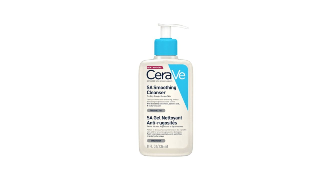 CeraVe SA Smoothing Cleanser with Salicylic Acid X Cleanser For Oily Skin