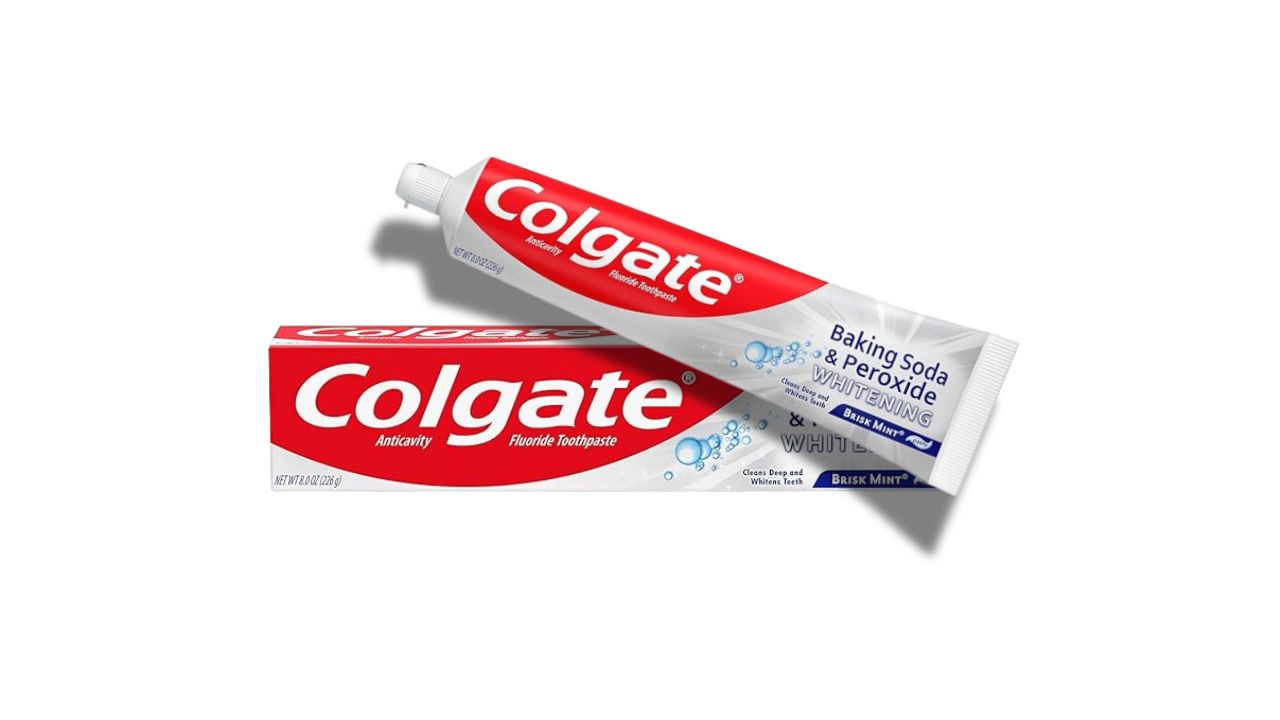 Colgate Baking Soda and Peroxide Whitening Bubbles Toothpaste X Best Toothpaste