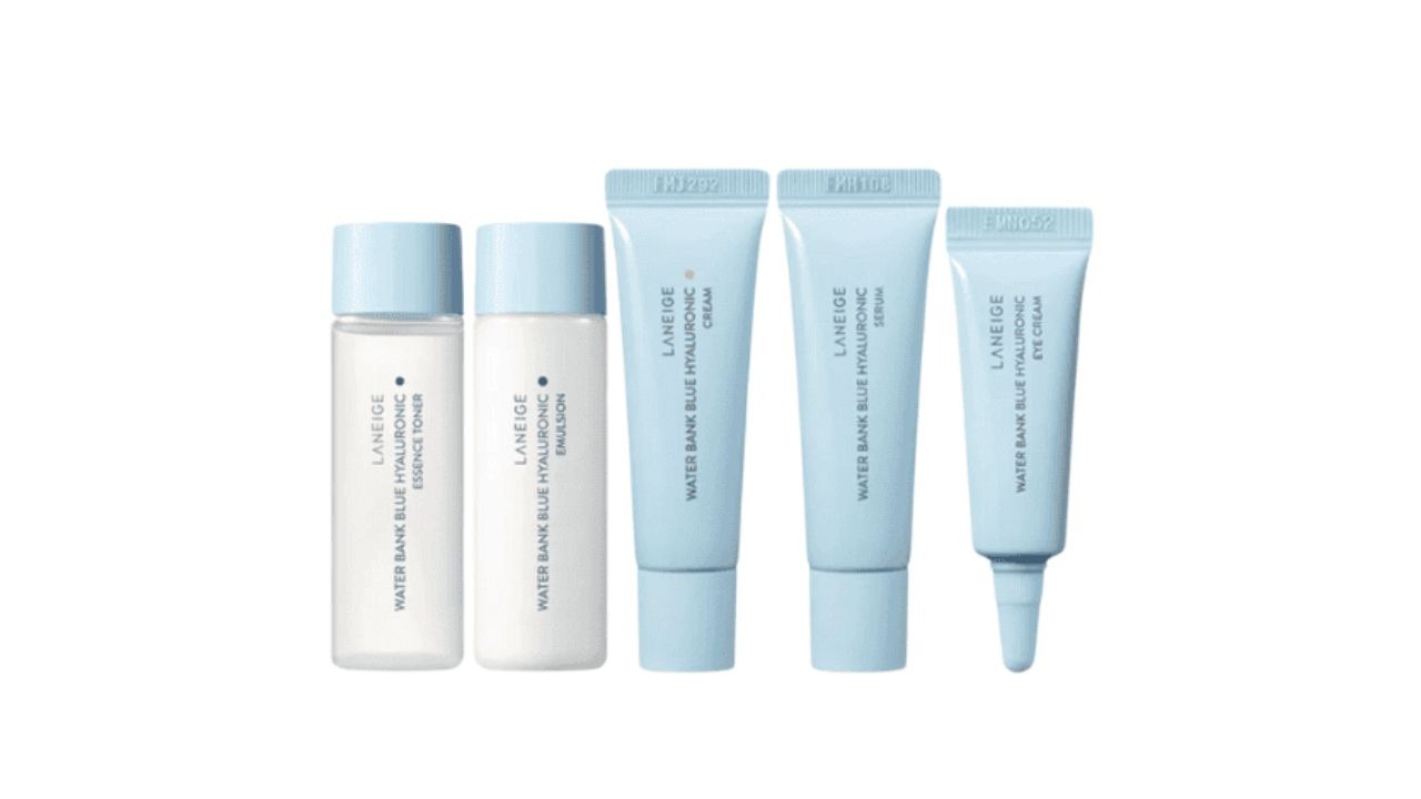 Laneige Water Bank Blue Hyaluronic 5 Step Essential Kit X What to Look for in a Hyaluronic Acid Product  