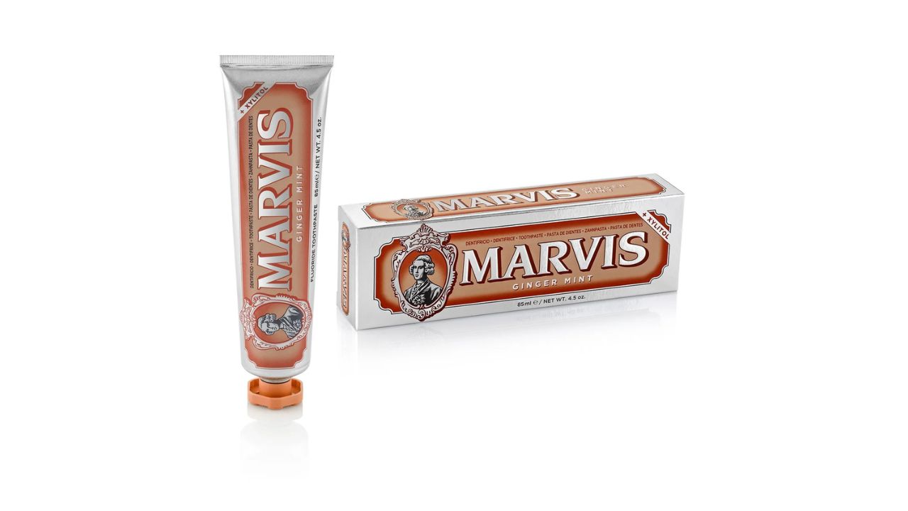 Marvis Ginger Mint Toothpaste X Best Toothpaste