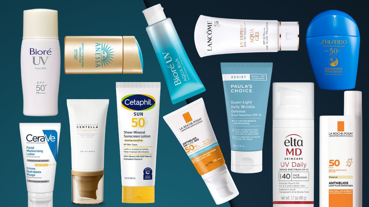Best Facial Sunscreen for Oily, Sensitive, Dry & Combination Skin (2025 Guide)