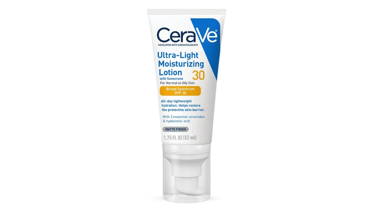 CeraVe Ultra-Light Moisturizing Lotion X Best Body Lotion for Oily Skin