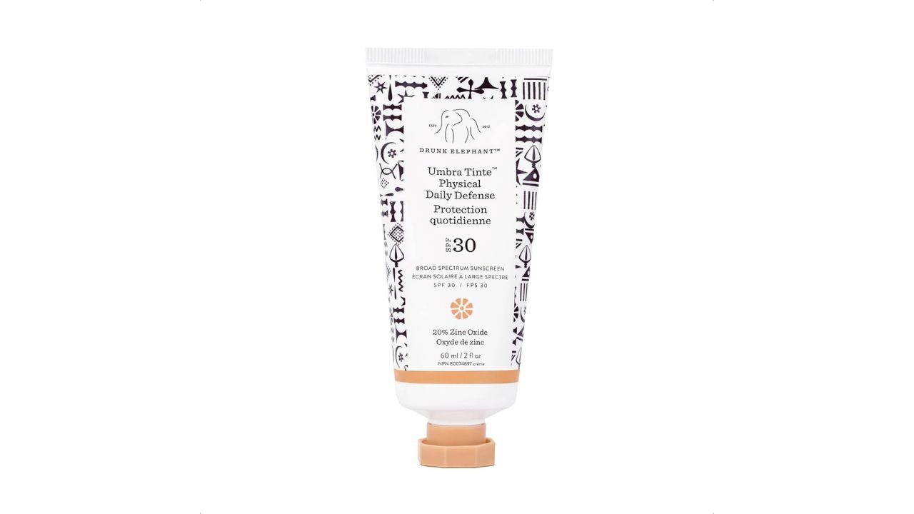 Best Pregnancy-Safe Skin Care Products X Drunk Elephant Umbra Tinte Physical Daily Defense SPF 30