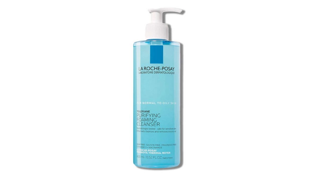 Best Pregnancy-Safe Skin Care Products X La Roche-Posay Toleriane Purifying Foaming Facial Cleanser