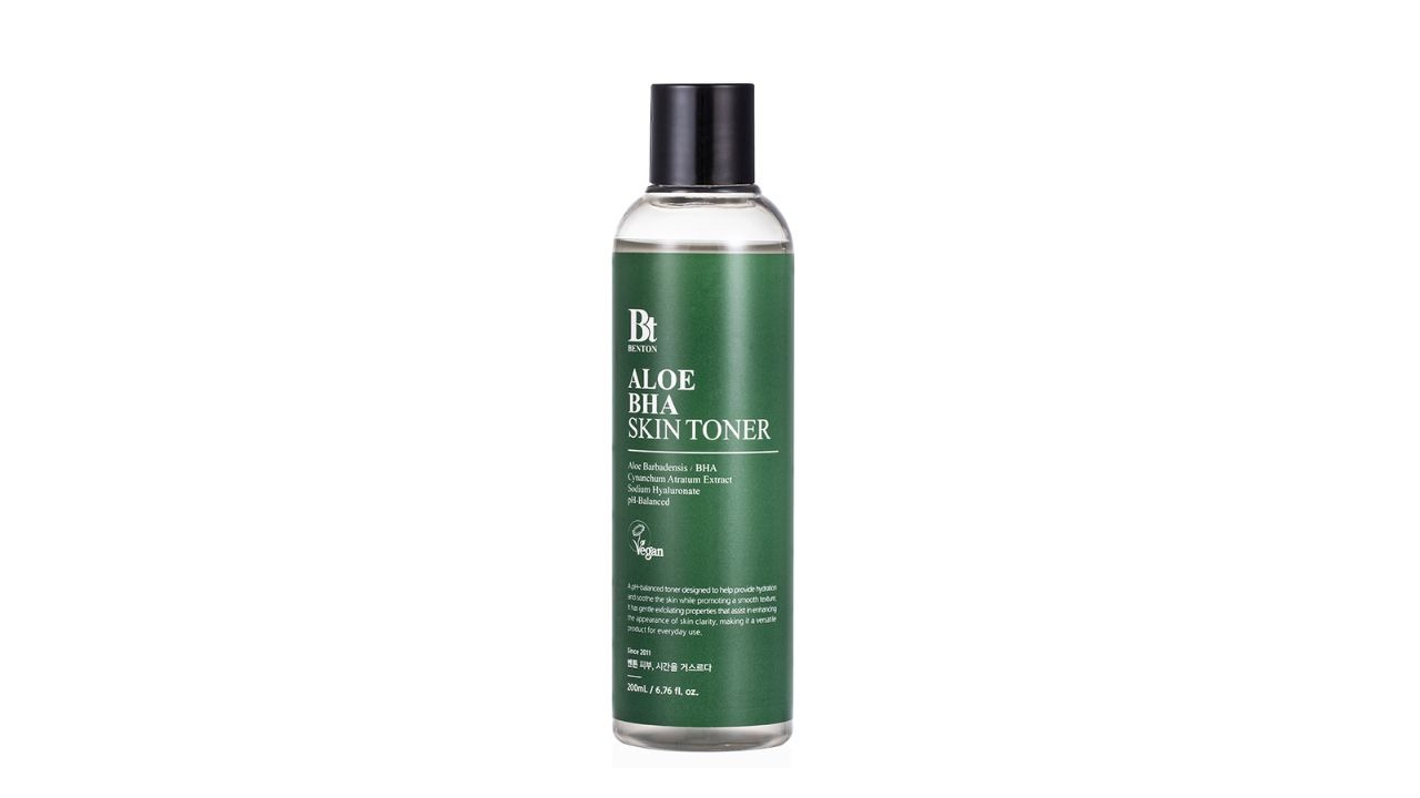10 Best Toners for Combination Skin X Benton Aloe BHA Skin Toner