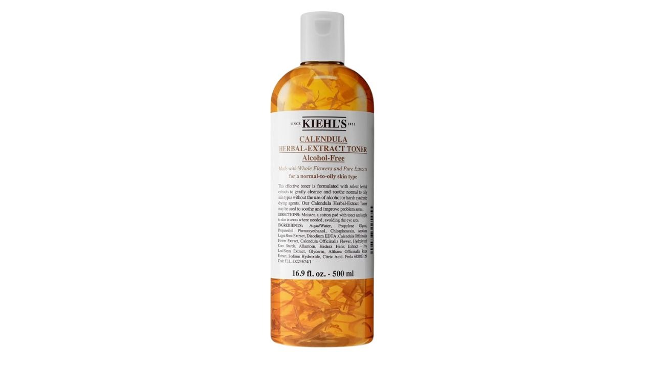 10 Best Toners for Combination Skin X Kiehl’s Calendula Herbal Extract Alcohol-Free Toner