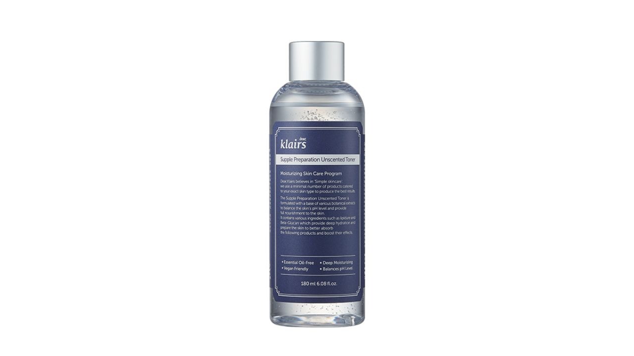 10 Best Toners for Combination Skin X Klairs Supple Preparation Unscented Toner