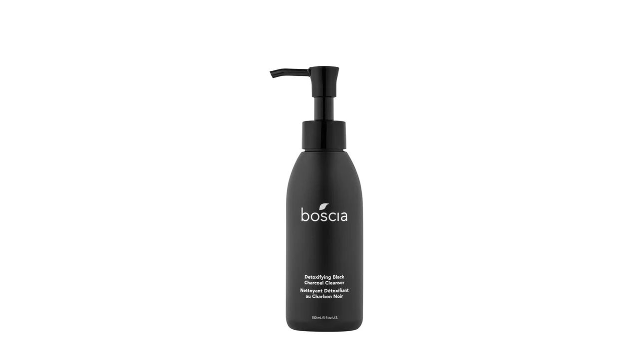 Best Face Cleansers for Oily Skin X Boscia Detoxifying Black Charcoal Cleanser