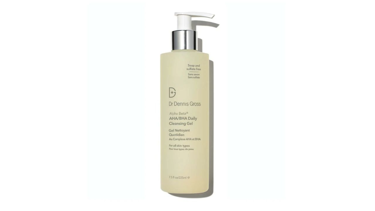 Best Face Cleansers for Oily Skin X Dr. Dennis Gross Alpha Beta AHA/BHA Daily Cleansing Gel