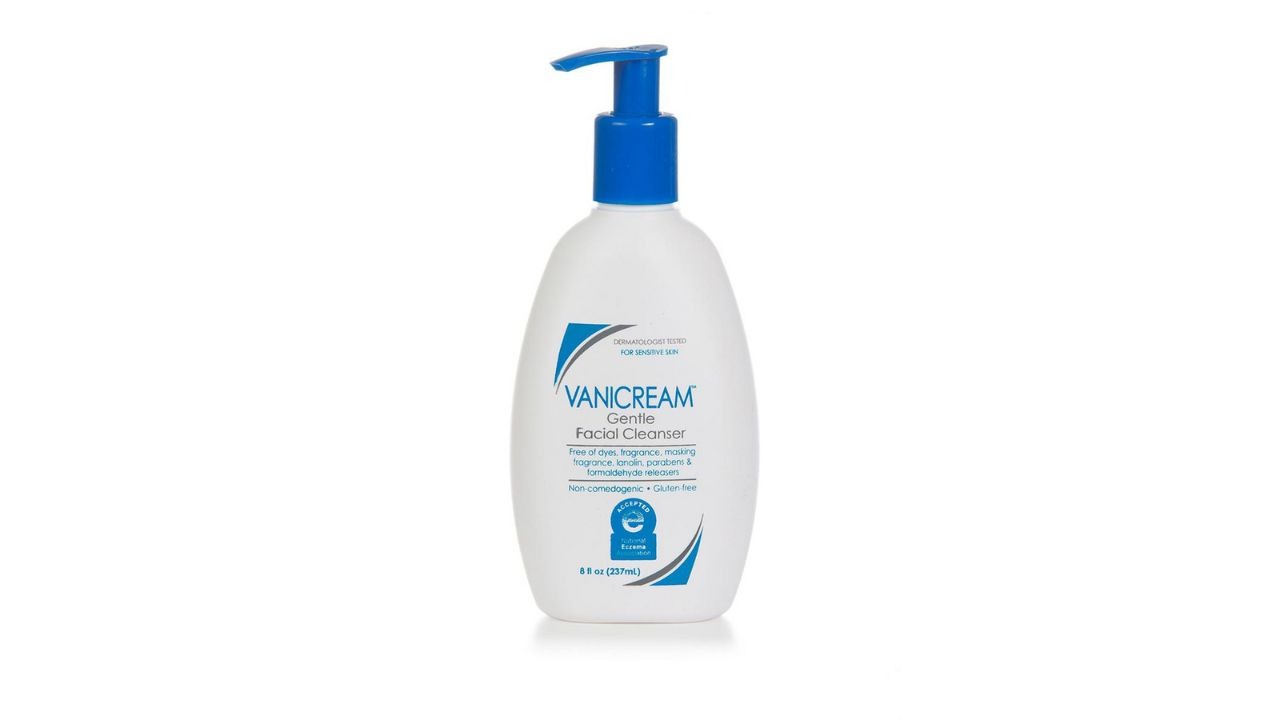 Best Face Cleansers for Oily Skin X Vanicream Gentle Facial Cleanser