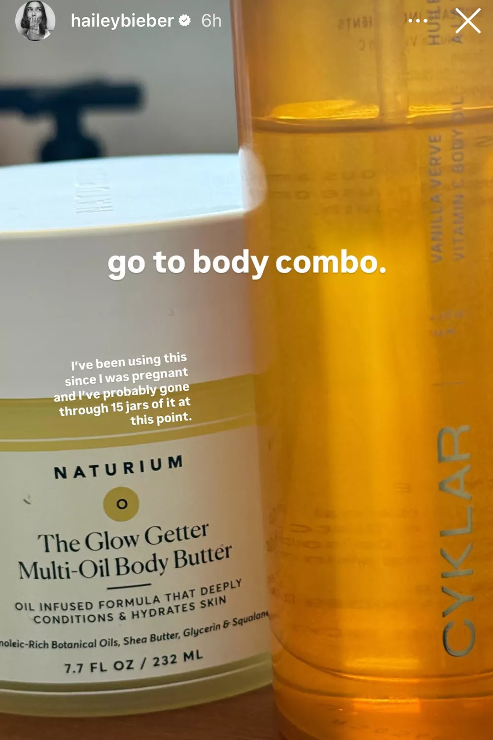 Naturium’s The Glow Getter Whipped Body Butter X Hailey Bieber Approved
