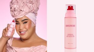 One/Size heeft zojuist de Powder Melt Setting Spray op de markt gebracht; en het geeft direct een glazen huidglans