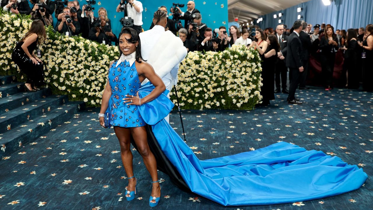 Simone Biles X 2025 Met Gala