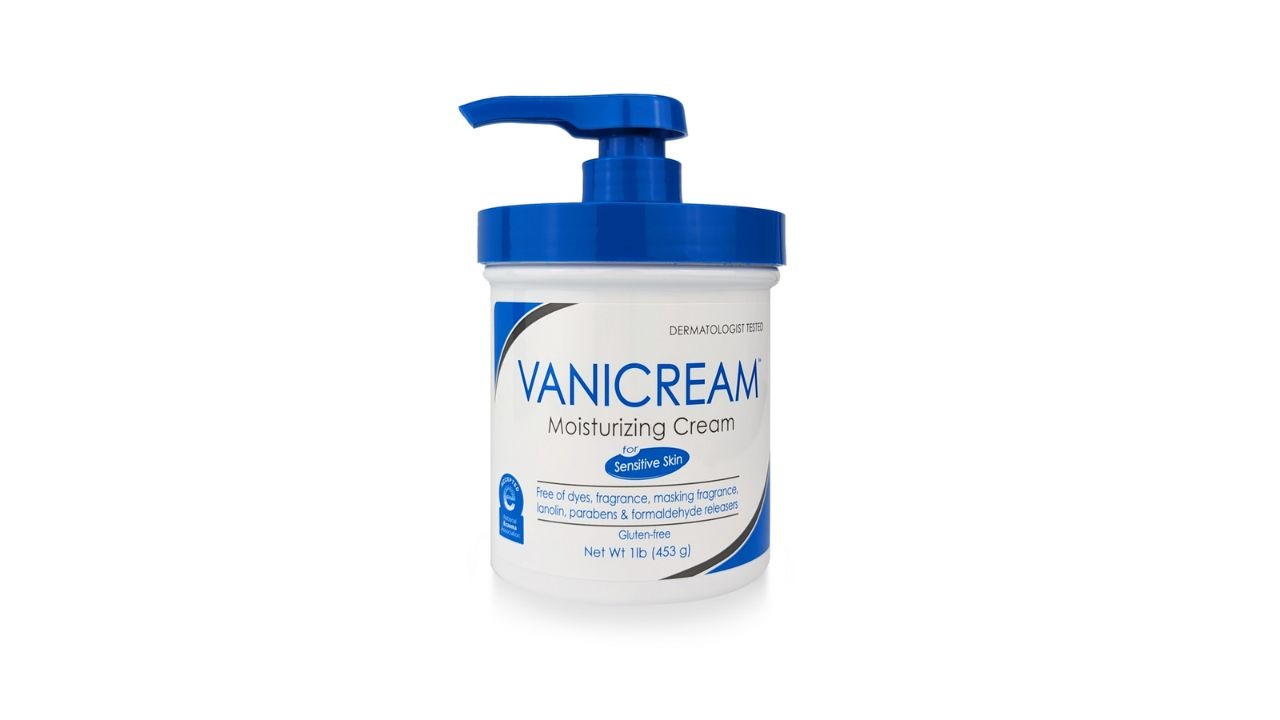 10 Best Body Lotions for Sensitive Skin X Vanicream Moisturizing Cream