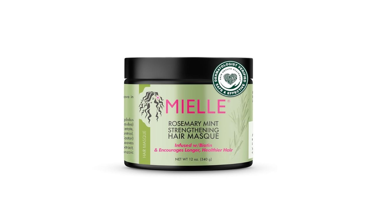 Best Hair Repair Mask X Mielle Organics Rosemary Mint Strengthening Hair Masque (Masque capillaire renforçant au romarin et à la menthe)