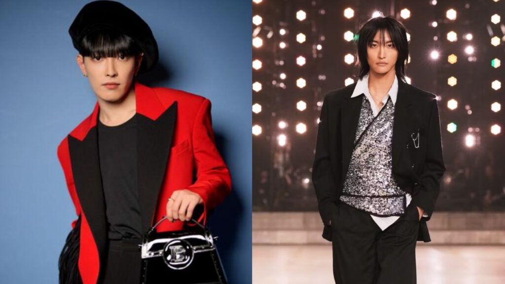 Hongjoong X Balmain en Seonghwa X Isabel Marant