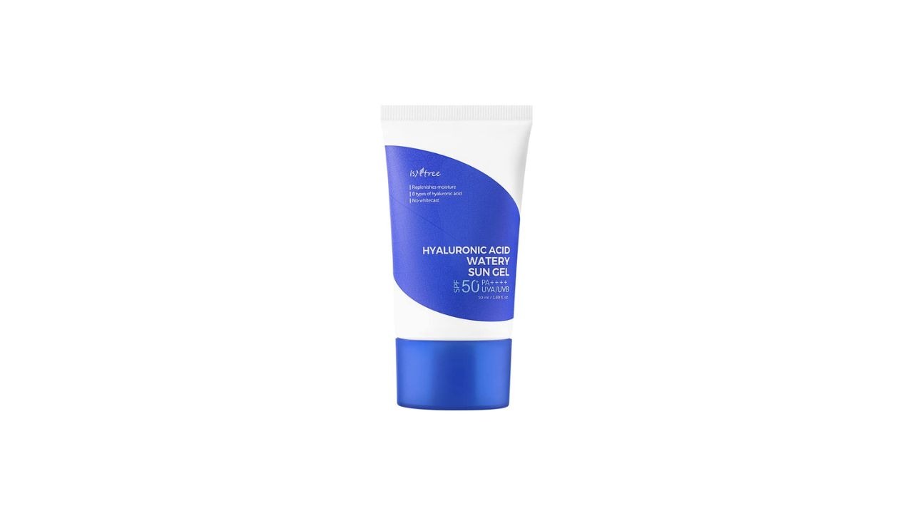 Top 10 Koreanischer Sonnenschutz für das Gesicht X Isntree Hyaluronsäure Wässriges Sonnengel SPF50+ PA++++