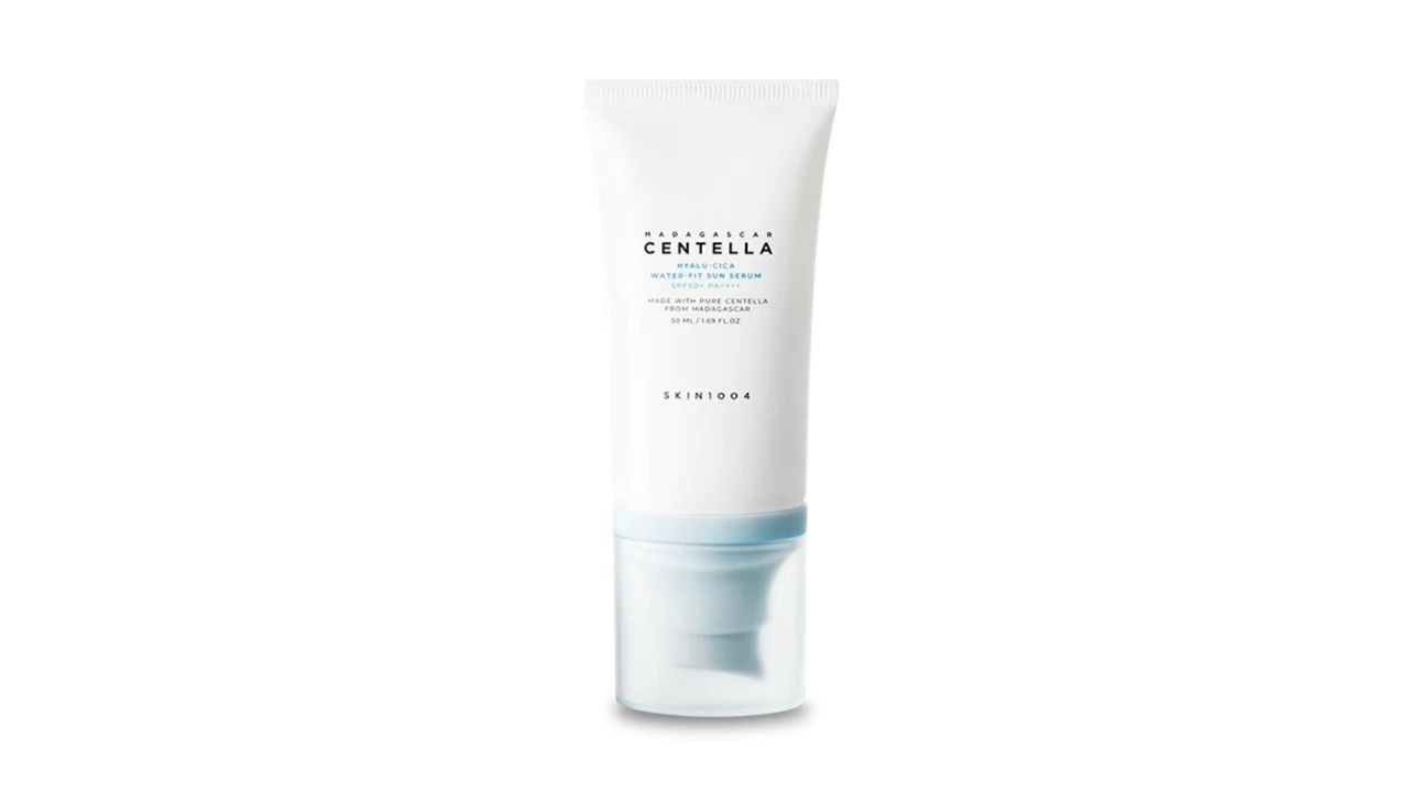 Top 10 Koreanischer Sonnenschutz für das Gesicht X SKIN1004 Madagaskar Centella Hyalu-Cica Water-Fit Sun Serum SPF50+ PA++++
