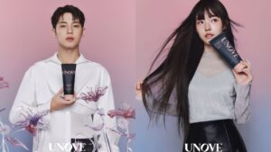UNOVE fait appel à Mingyu et Roh Yoon-Seo de Seventeen pour la campagne mondiale "Realize Your Hair Fantasy" (Réalisez votre rêve capillaire)