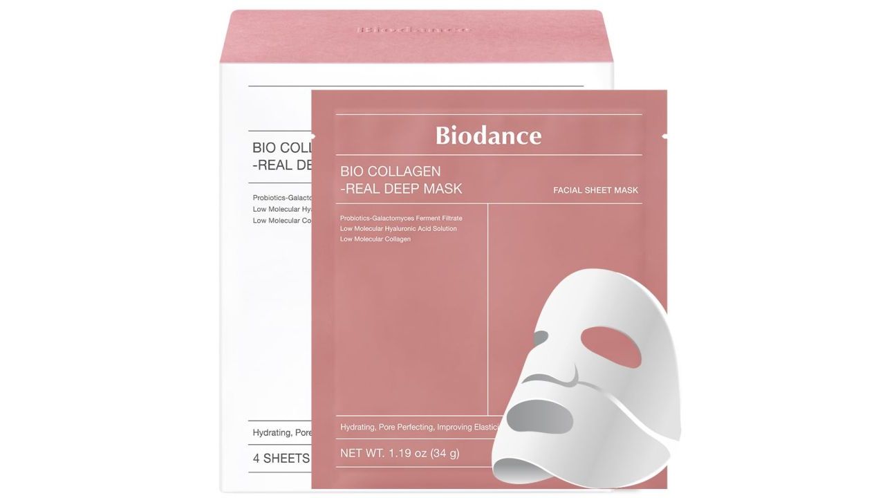 Wirusowa koreańska maska kolagenowa: Biodance Bio-Collagen Real Deep Mask