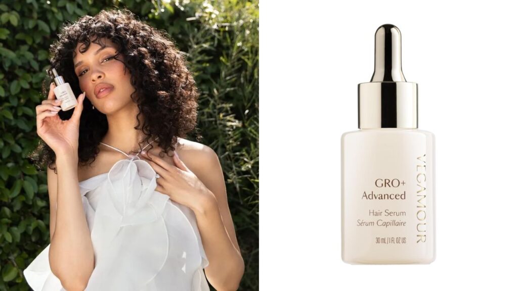 Nara Smith Embraces Natural Texture, Fronts Vegamour GRO+ Advanced Hair Supplement Campaign After Personal Hair Journey