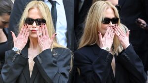 Nicole Kidman Leads '90s Goth Glam Revival with Ultra-Dark Nails at Balenciaga 2025 Couture Show